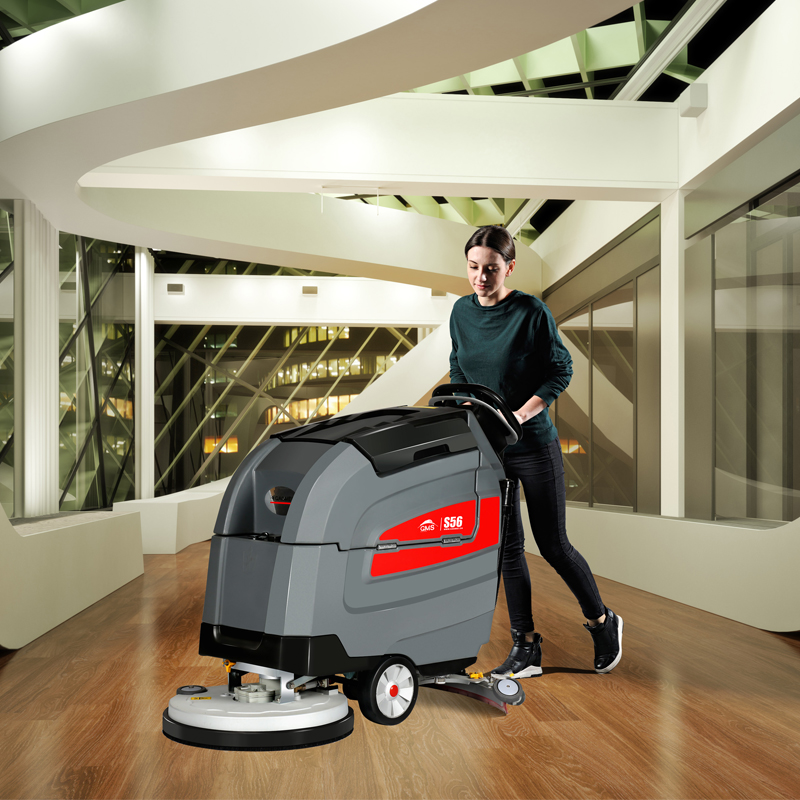 S56高美智慧型洗地机精品品牌|天津手推式洗地机